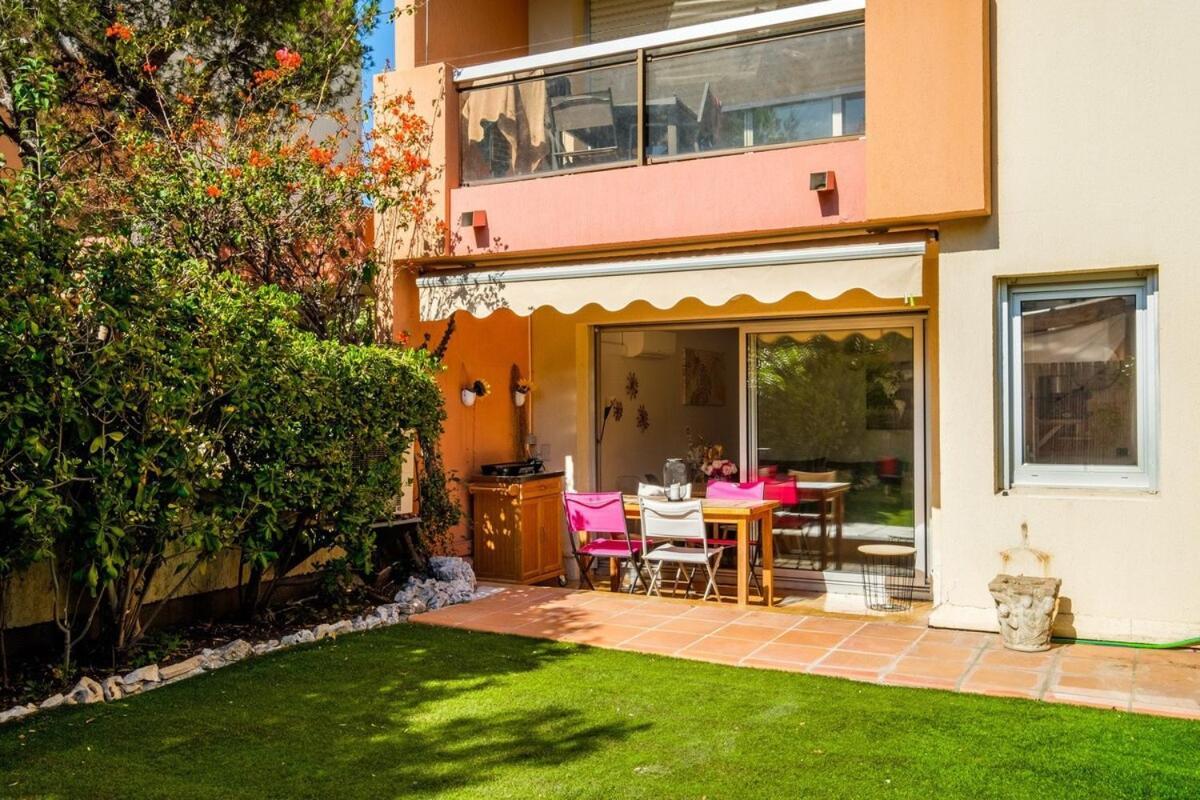 Le Riviera - Plage - Terrasse - Parking - Arrivée Autonome Cagnes-sur-Mer Extérieur photo