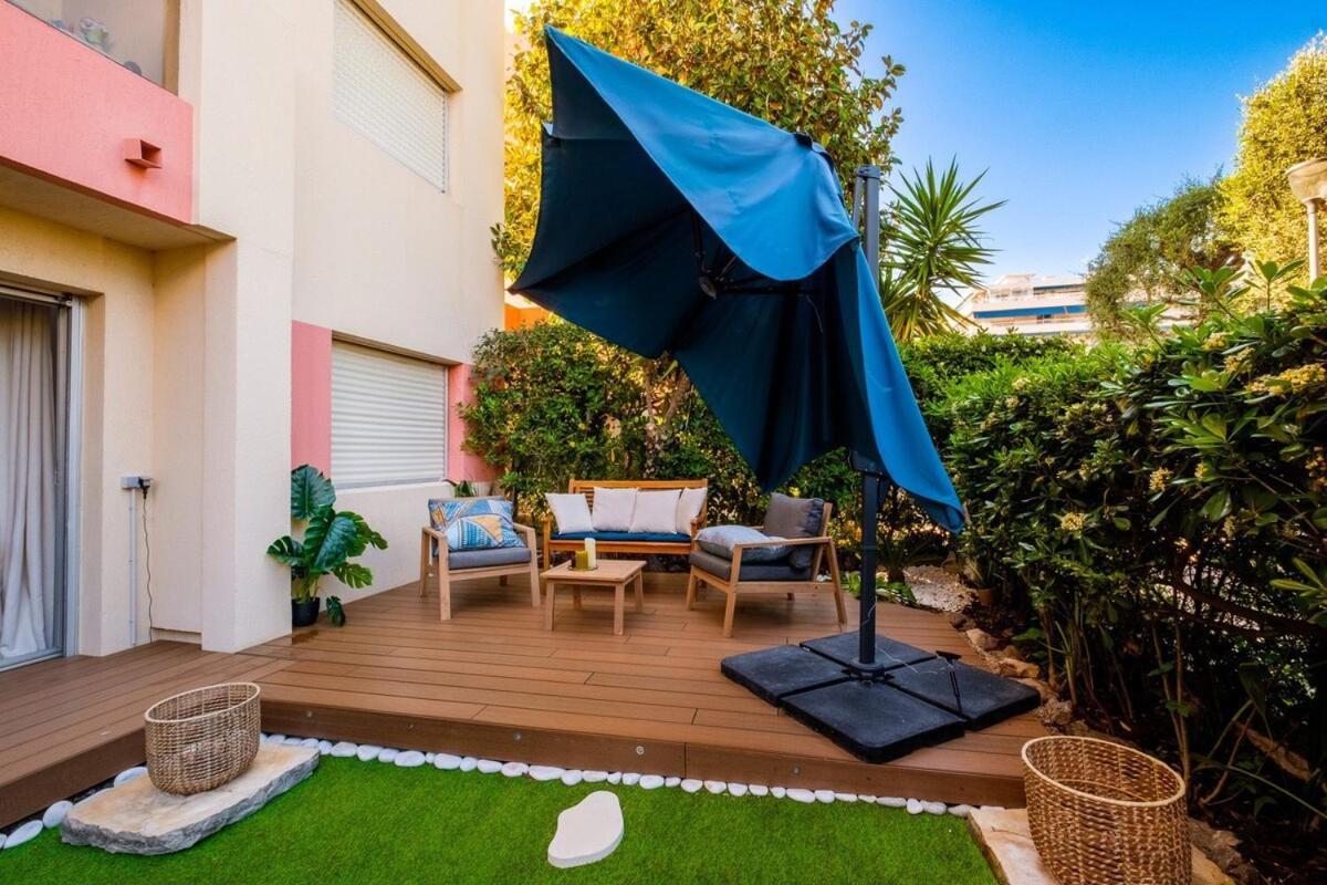Le Riviera - Plage - Terrasse - Parking - Arrivée Autonome Cagnes-sur-Mer Extérieur photo
