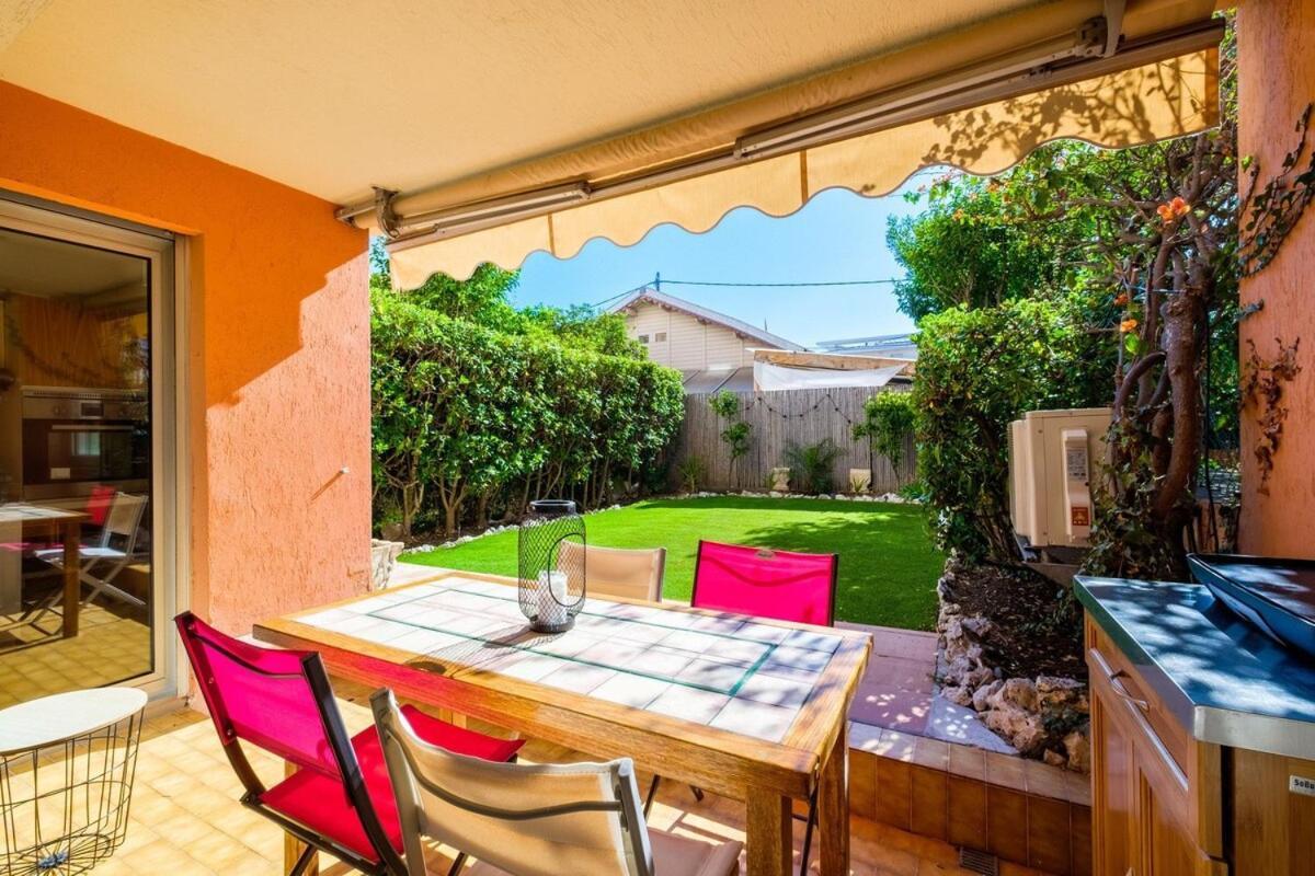 Le Riviera - Plage - Terrasse - Parking - Arrivée Autonome Cagnes-sur-Mer Extérieur photo